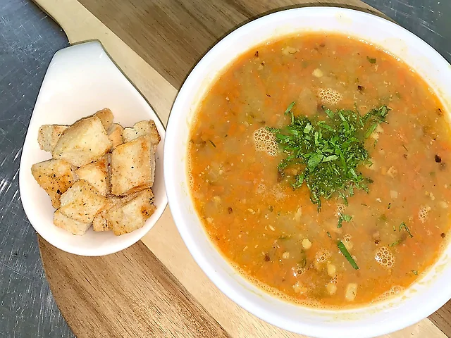 Гороховый суп: К блюду