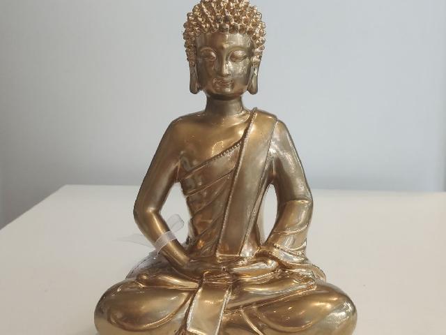 Статуэтка сидящий Будда Gold 27см