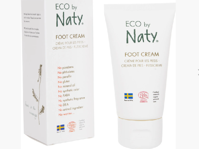 Органический крем для ног Eco by Naty 50 мл
