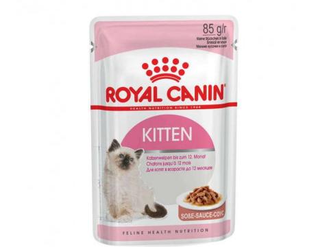 Royal canin kitten 85гр в соусе