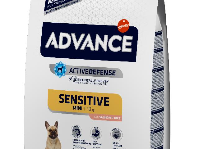 Advance dogs mini sensetive 0,8kg