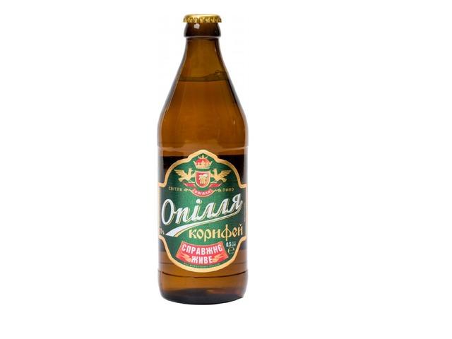 Пиво Опілля "Корифей" Світле 0,5 л. С/б (2197)