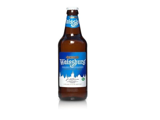 Пиво Уманьпиво "Waissburg" Світле 0,5 л. С/б (2201)