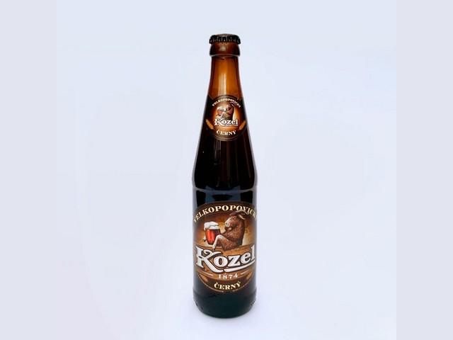 Пиво Velkopopovicky Kozel тёмное