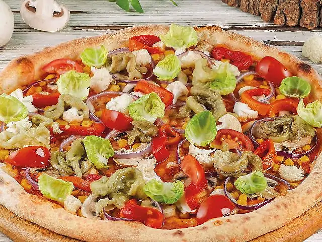 Піца з овочами-гриль