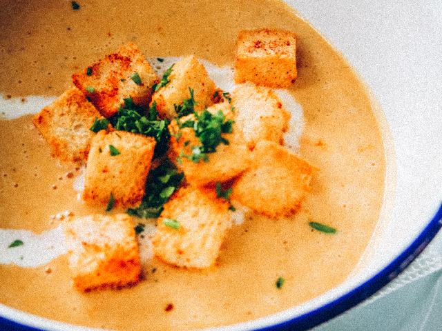 Крем-суп з горбуші