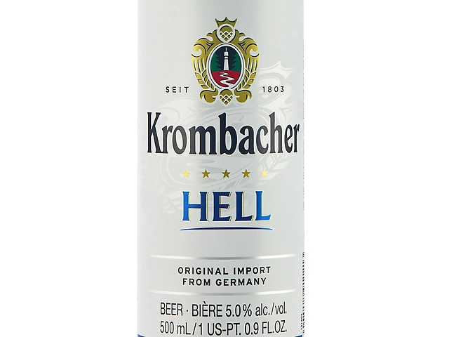 Krombacher Hell світле фільтроване 5% 0.5 л