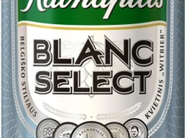 Упаковка пива Kalnapilis Blanc Select світле нефільтроване 5% 0.568 л