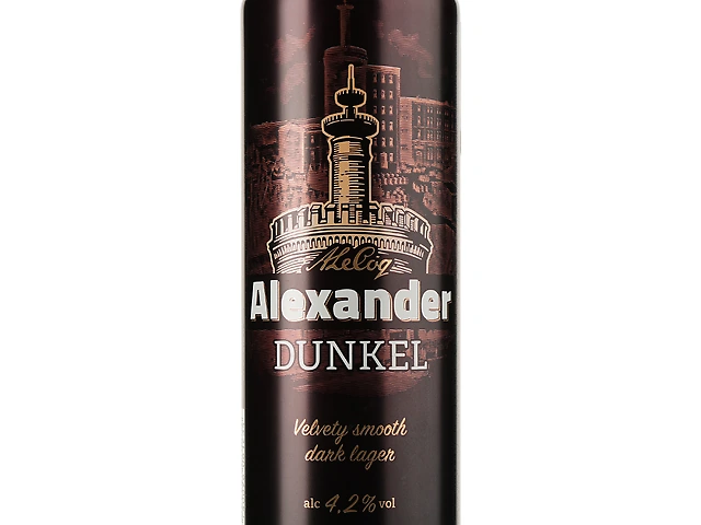 Пиво темне фільтроване Alexander Dunkel 4.2% 0.568 л.