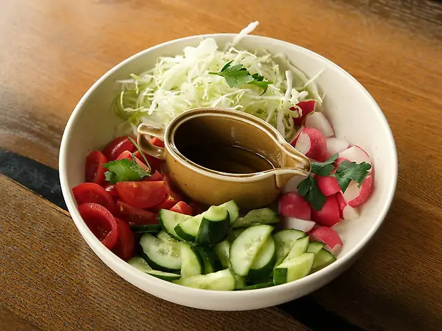 Салат зі свіжих овочів