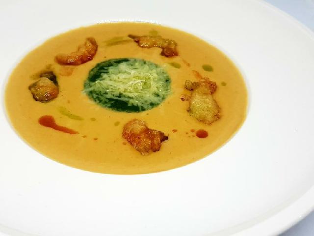Крем-суп з дністровських раків