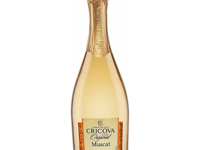 Ігристе вино Cricova Original Muscat, біле, напівсолодке, 0.75