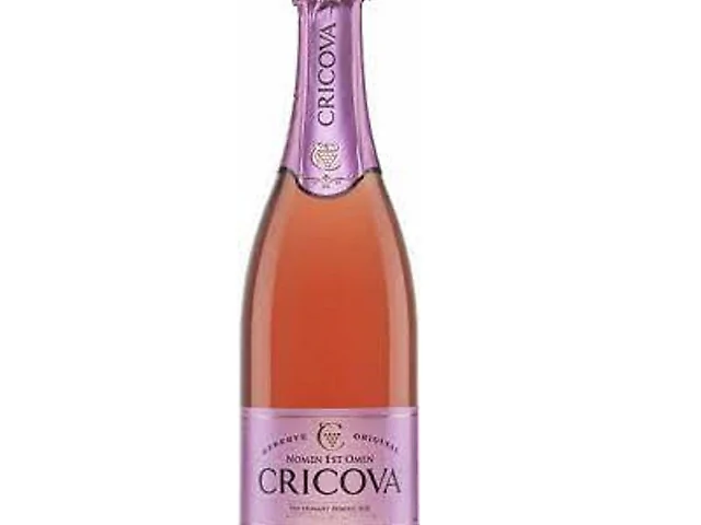 Вино ігристе Cricova рожеве напівсухе 0.75 л 12.5%