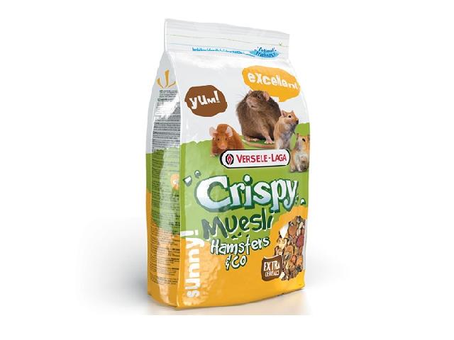 Versele-Laga Crispy Muesli Hamster&Cо, корм для хом&#39;яків, щурів і мишей, 1kg