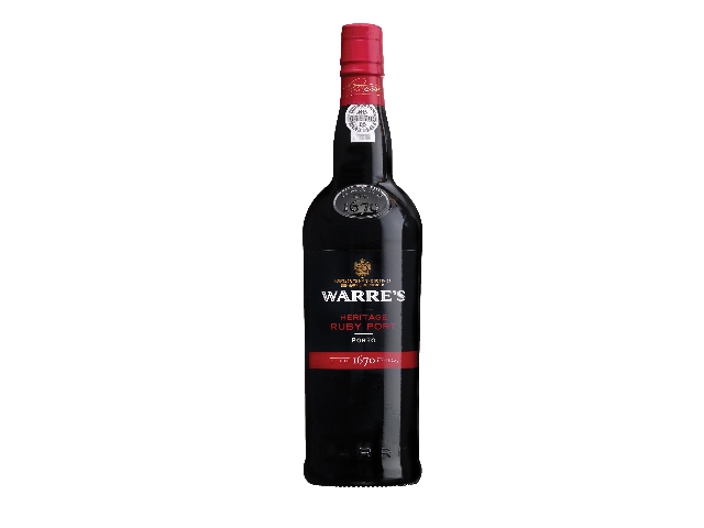 Вино кріплене червоне, портвейн WARRE'S HERITAGE RUBY PORT/ 19%