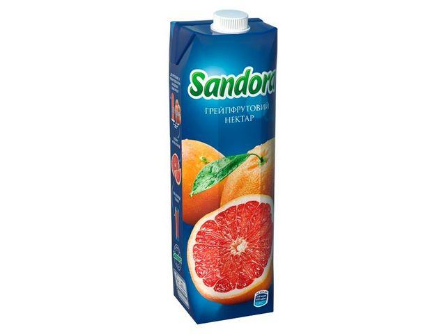Сок Sandora грейпфрутовый