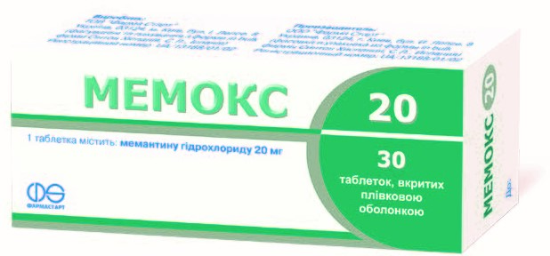 МЕМОКС  табл.п/о20 мг N30