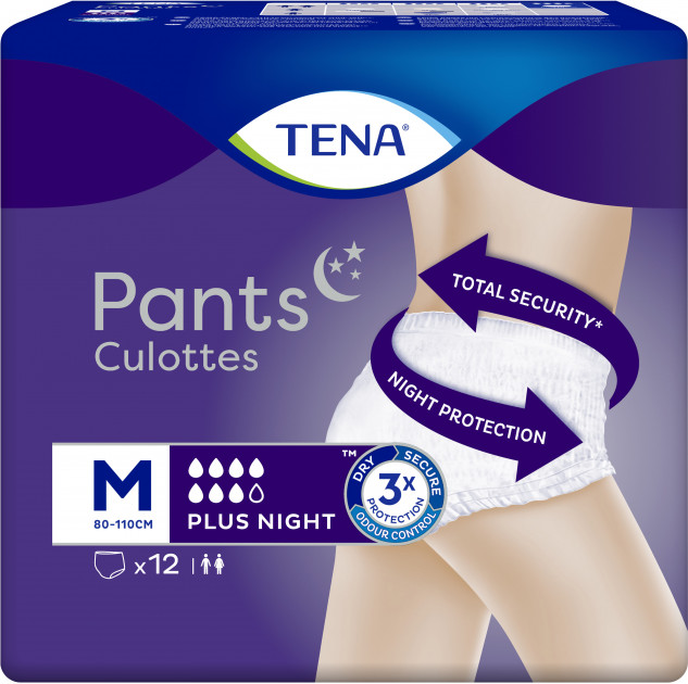TENA Pants Plus Night Medium 12 шт