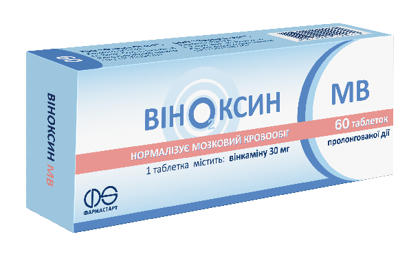 ВИНОКСИН МВ табл. 30 мг N60