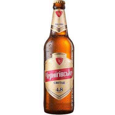Пиво Чернігівське 0.5л світле