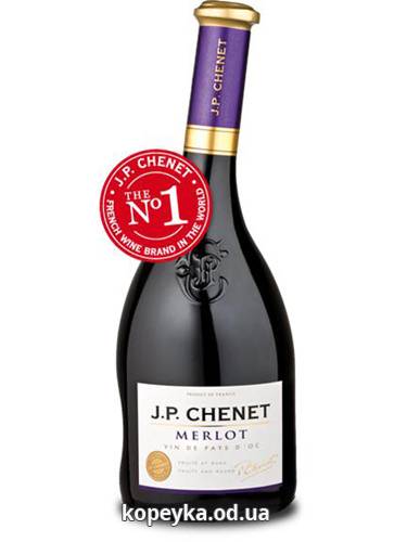 Вино JP Chenet 0.75л merlot червоне сухе
