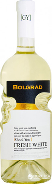 Вино Болград 0.75л fresh white біле н.с