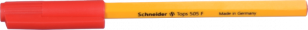 Ручка кулькова Schneider Tops 505F 0,5 мм червона S150502