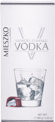 Цукерки Mieszko 180 г з нач. лікеру Vodka