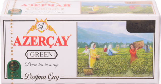 Чай Azercay 25 шт. зелений