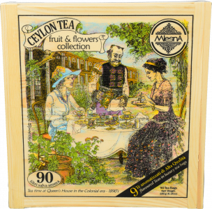 Чай Mlesna 90 шт. фрукт. Колекція фруктового та квіткового чаю` дер. кор (Шрі-Ланка)`
