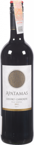 Вино Apatamas Cabernet Carmenere 0,75 л н/сух. червон. (Чилі)