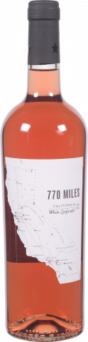 Вино 770 Miles Zinfandel Rose 0,75 л н/сух. рожеве
