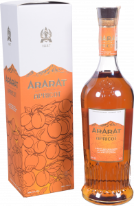 Напій алкогол. Apricot 0,7 л кор. Ararat 35