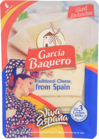 Сир Garcia Baquero 100 г Viva Espana 3 молока наріз. (Іспанія)И348