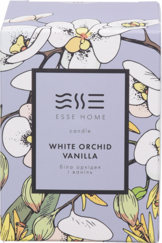Свічка ESSE White Orchid Vanilla 100 г
