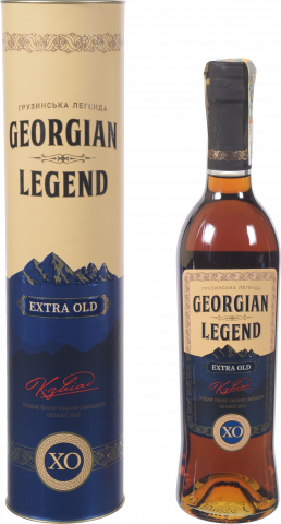 Бренді Грузинська Легенда 0,5 л туб. XO Extra Old Georgian Legend