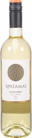 Вино Apatamas Chardonnay 0,75 л сух. біле (Чилі)