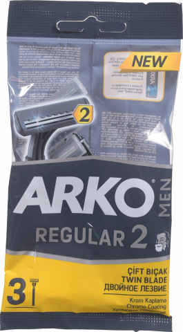 Станок д/гоління Arko Т2 Регулар 3 шт.