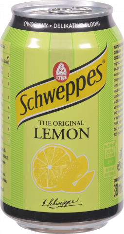 Напій б/алк. Schweppes 0,33 л Лимон з/б газ (Польща) И989