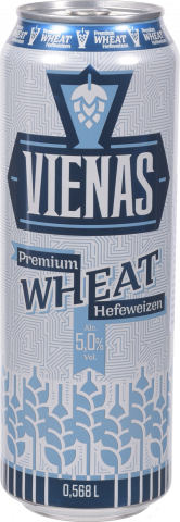Пиво VIENAS Пшеничне 0,568 л, 5,0 з/б (Литва)