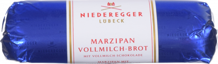 Батончик Марципан 125 г Молочний шоколад (Німеччина, Любек)