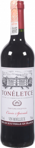 Вино Toneletce Бордо 0,75 л н/сол. червон. (Франція)