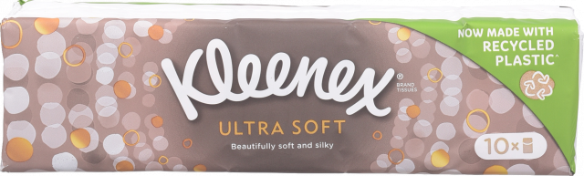Хустинки Kleenex 10х15 шт. Ultra soft