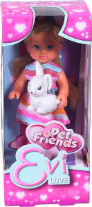 Іграшка Лялька Еві з маленьким вихованцем дисплей 12 шт. 5730513