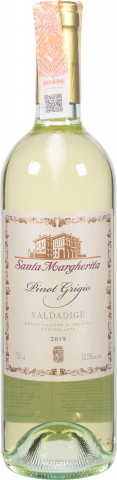 Вино Санта Маргарита Піно Гріджіо DOC 0,75 л сух. біле