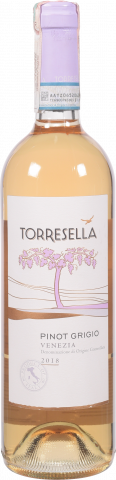 Вино Торреселла Піно Гріджіо Розе IGT 0,75 л сух. рожев.