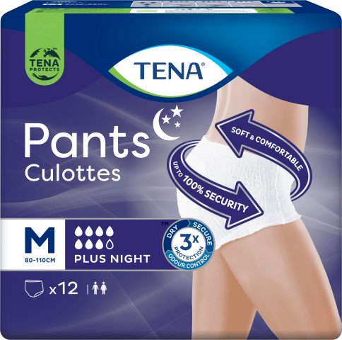Труси д/дорослих Tena 12 шт. Pants Plus Night Medium