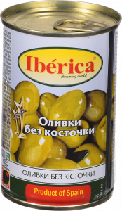 Оливки Іберіка 300 г з/б б/к