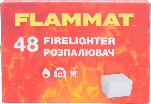 Засіб д/розпалу вогню Firelighter Flammat 48 шт.