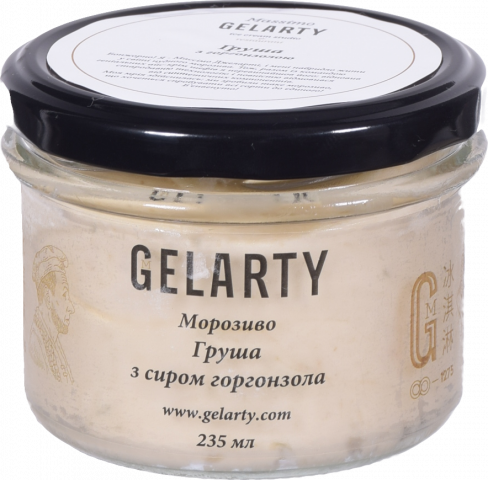 Морозиво Gelarty 235 мл скл. Груша з горгонзолою